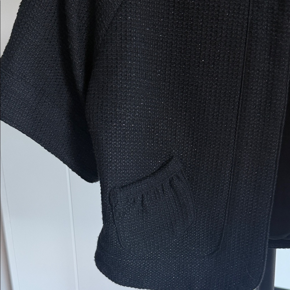 Vintage Look Mossimo Cropped Black Jacket size M - Picture 4 of 12